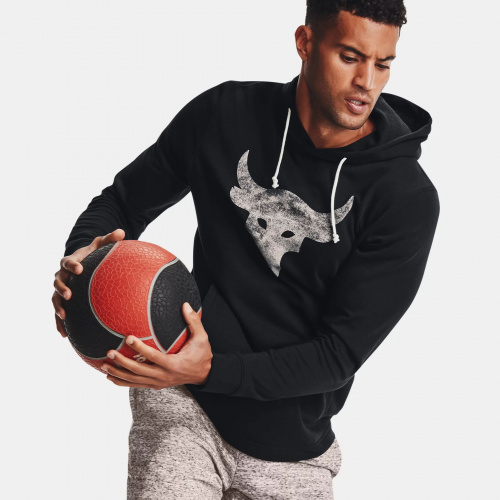 Hanorace & Pulovere - Under Armour Project Rock Terry Hoodie | Imbracaminte 